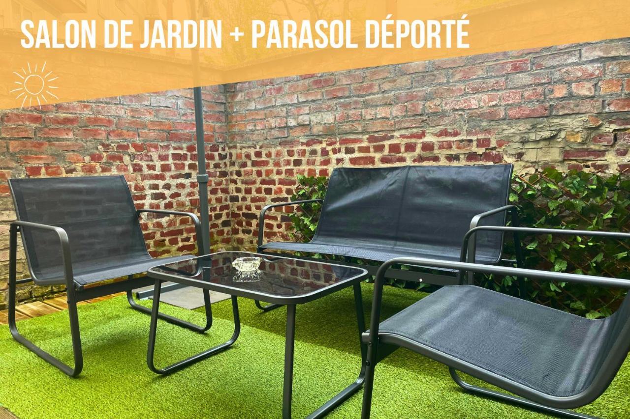 Chill & Sun - Terrasse Exterieure - Parking - Wifi - 4P Apartamento Amiens Exterior foto